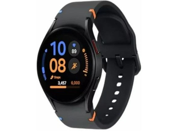 Samsung SM-R861 Smartwatch (Black Strap, Free Size)
