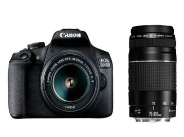 Canon EOS 2000D (24MP) Double DC Kit