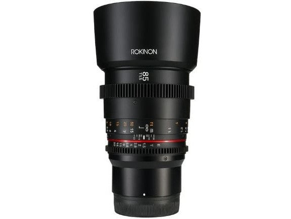 Rokinon 85mm T1.5 Cine DSX Lens Cine  Lens (Purple, 85 mm) | SkyBlueTechnologies