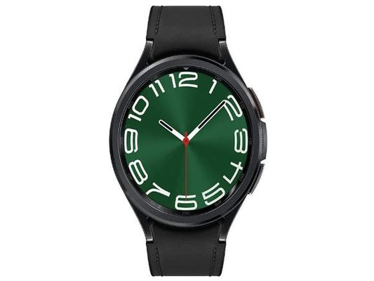 Samsung Galaxy Watch 6 Classic 47mm LTE Smartwatch (Black Strap, Free Size)